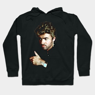 George Michael 1980s Hoodie